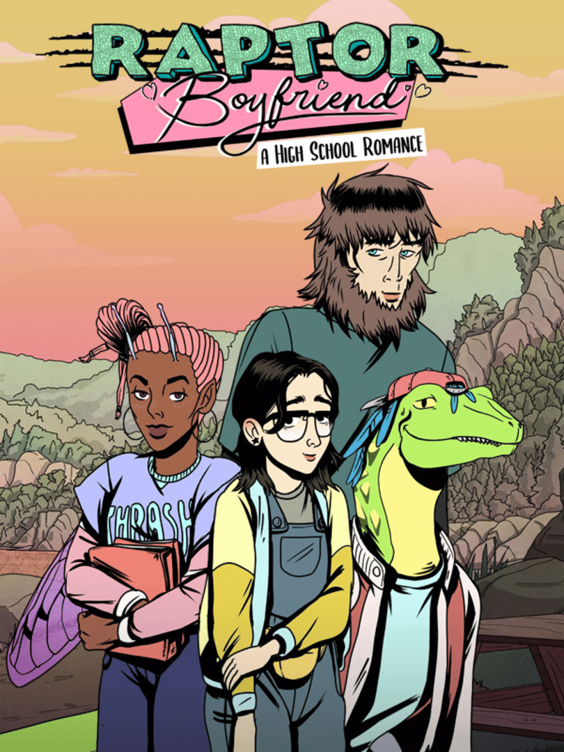 Raptor Boyfriend: A High School Romance Cover