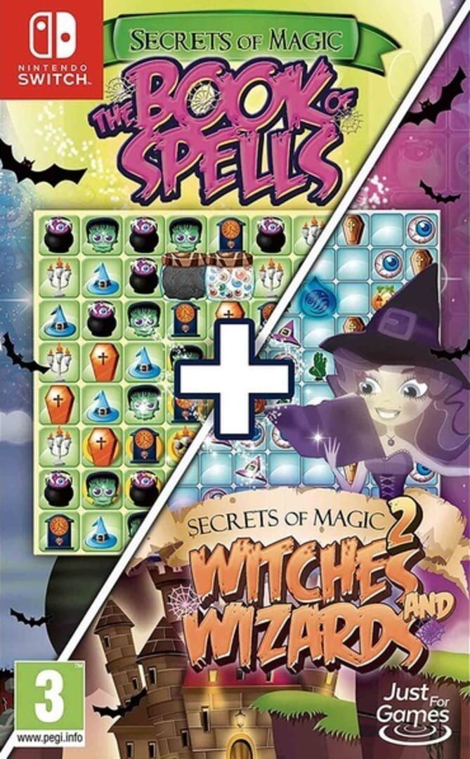 Bundle : Secrets of Magic: The Book of Spells & Secrets of Magic 2: Witches and Wizards - Double Pack