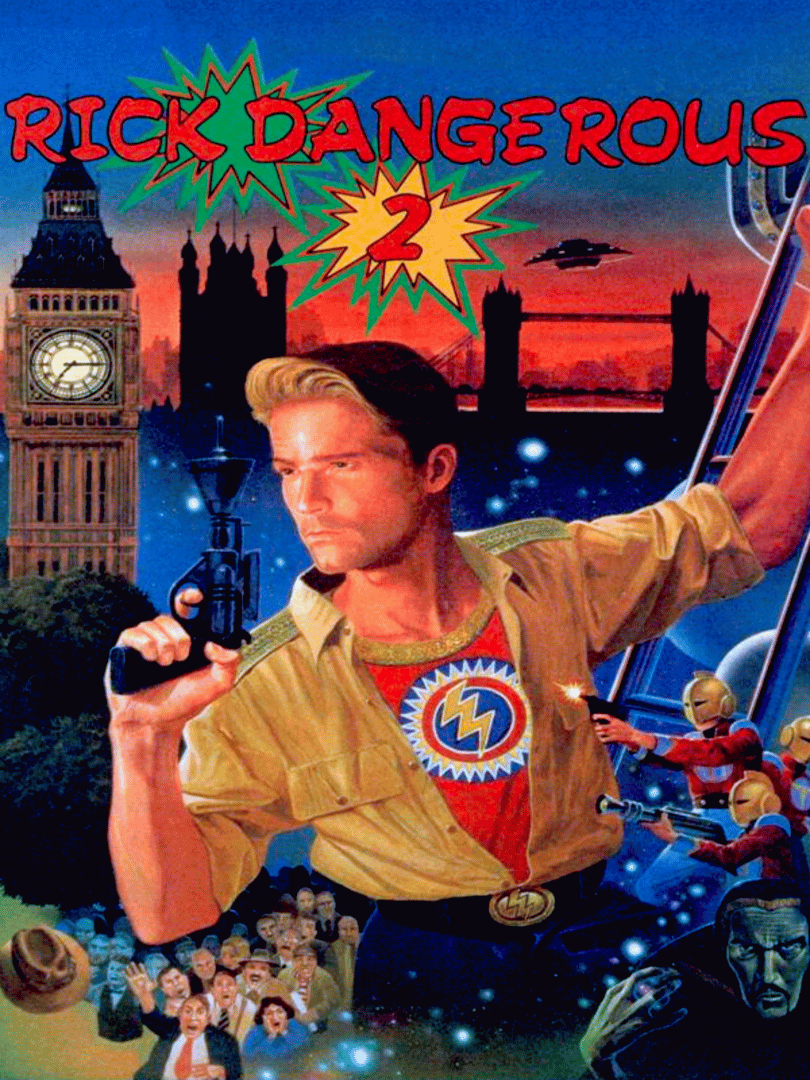 Rick Dangerous 2 Cover