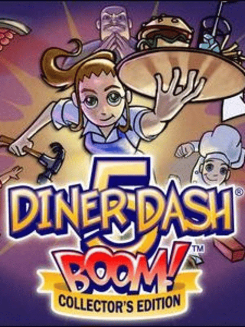 Diner Dash 5: Boom! Cover