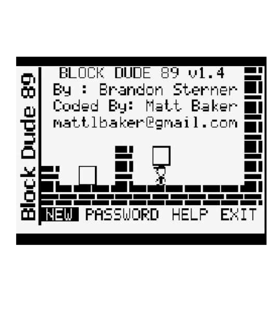 Block Dude Cover