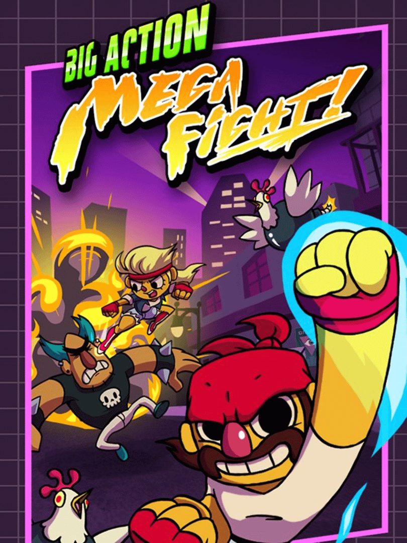 Big Action Mega Fight! Cover