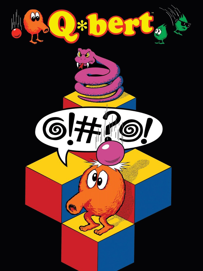 Q*bert Cover