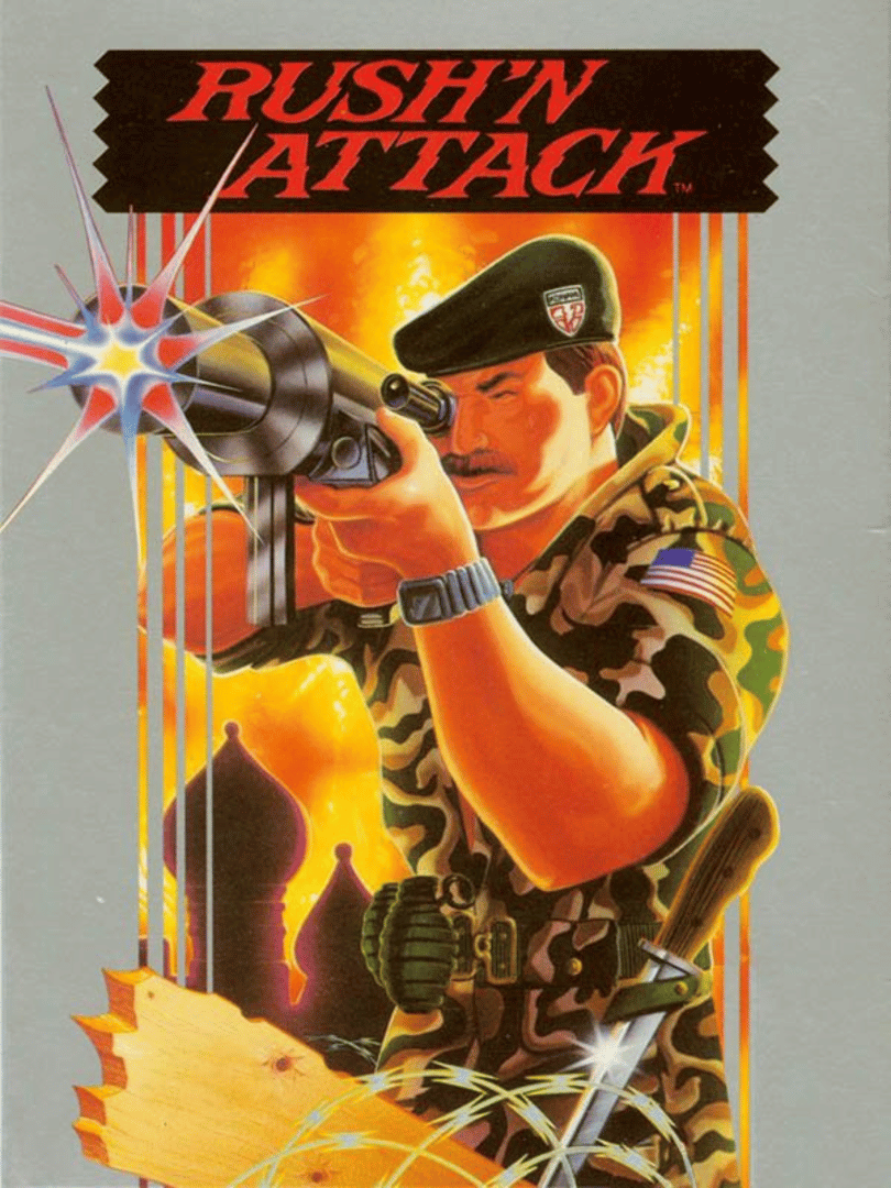 Rush'n Attack Cover