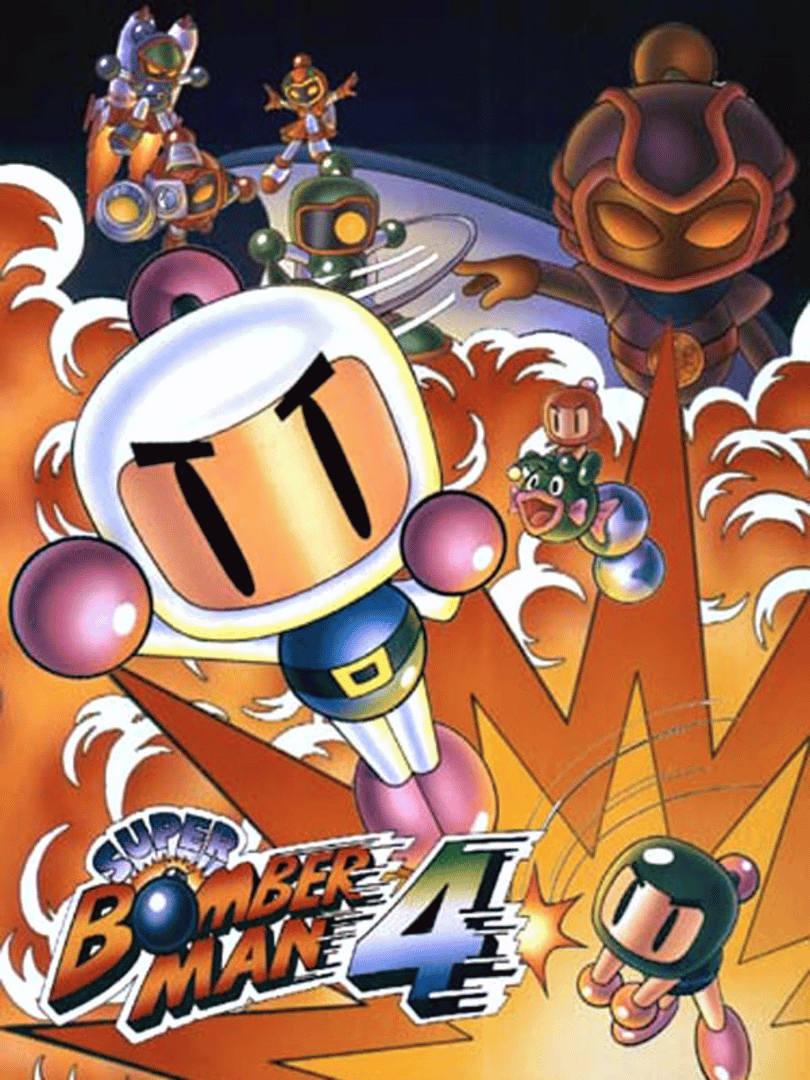 Super Bomberman 4 Cover