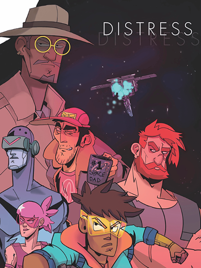 Distress: A Choice-Driven Sci-Fi Adventure Cover