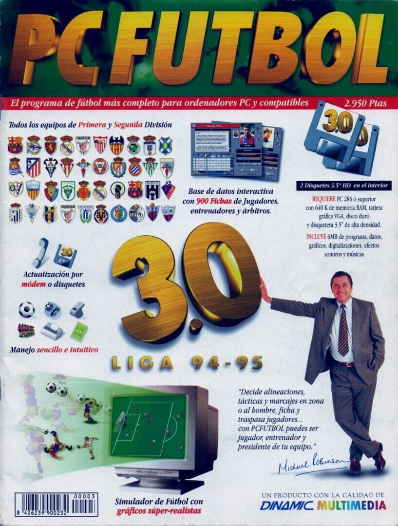 PC Fútbol 3.0 (1994)