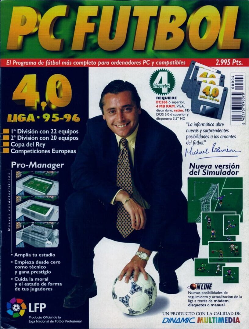 PC Fútbol 4.0 (1995)