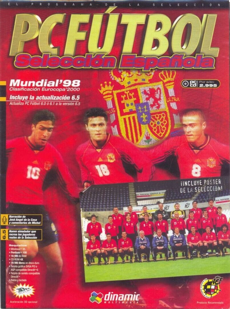 PC Fútbol Selección Española '98 (1998)