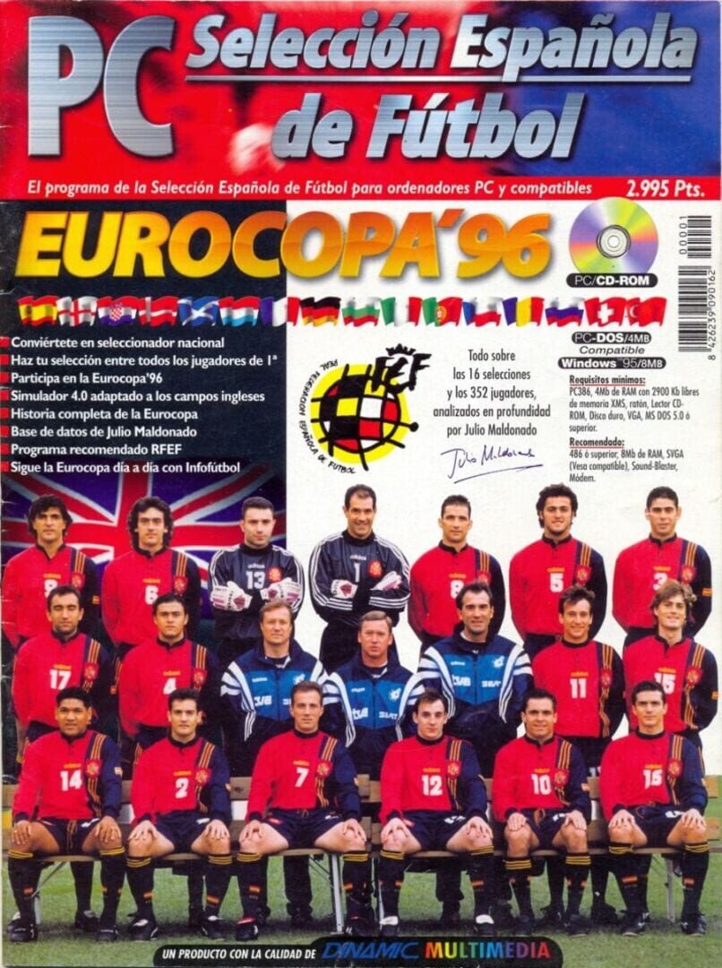 PC Selección Española de Fútbol Eurocopa '96 (1996)