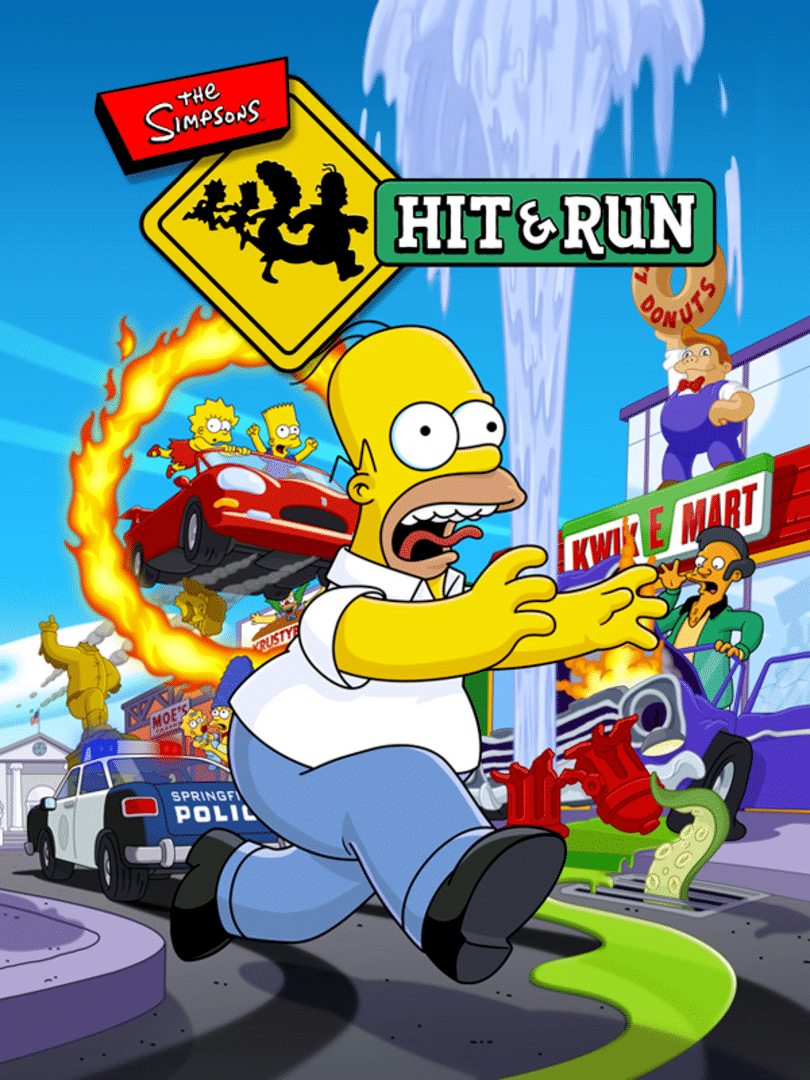 The Simpsons: Hit & Run Cover