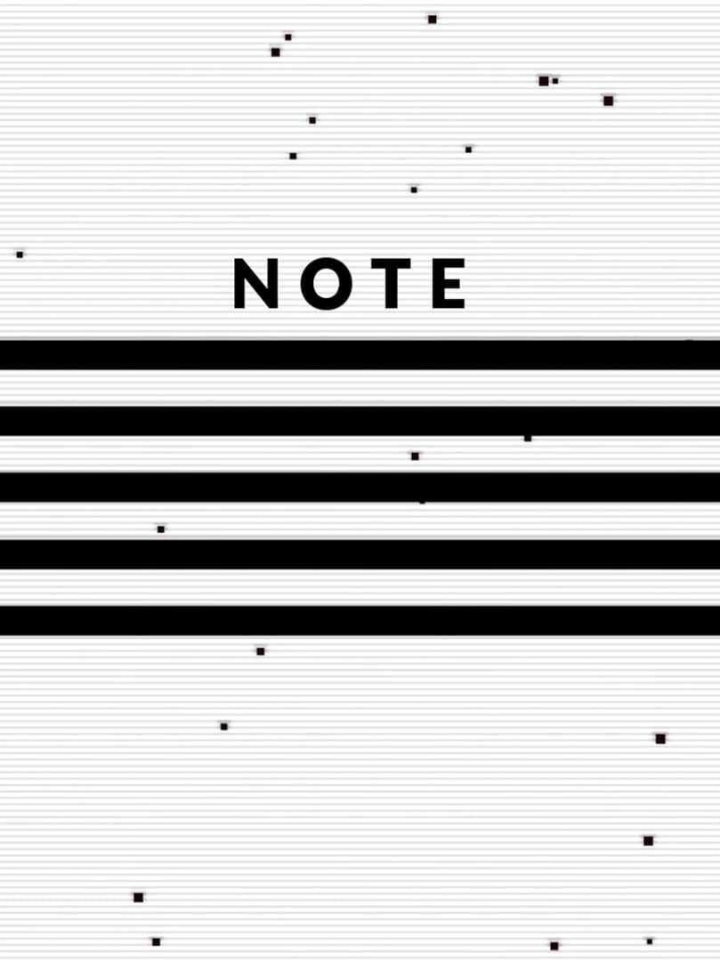 Note: A Composer and a Note (2019)