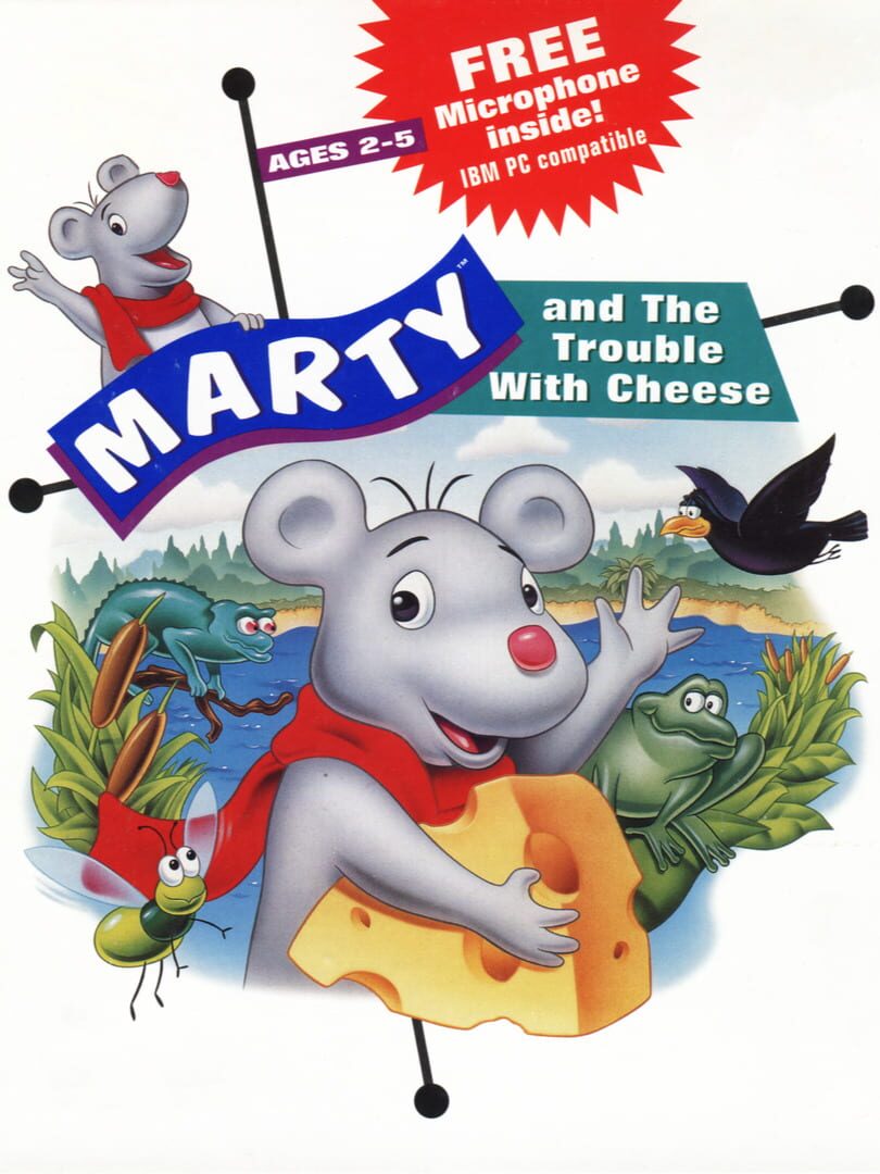 Cover image of Marty and the Trouble with Cheese