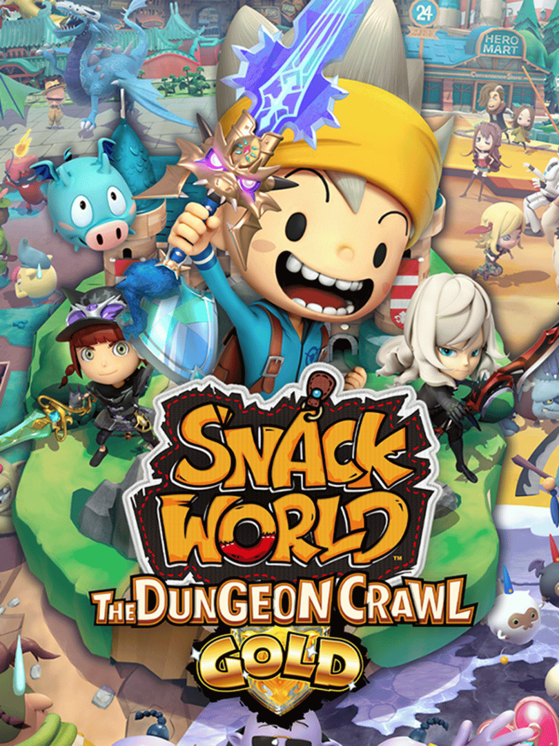 Snack World: The Dungeon Crawl - Gold Cover