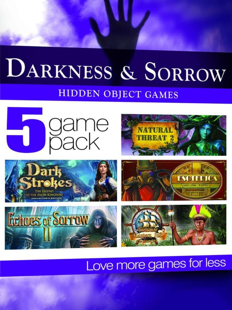 Bundle : Darkness and Sorrow 5 Game Pack Hidden Object