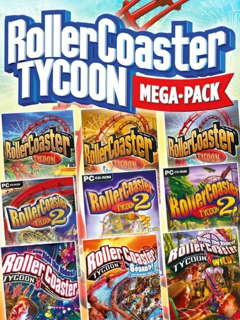 RollerCoaster Tycoon 9 Mega Pack cover art