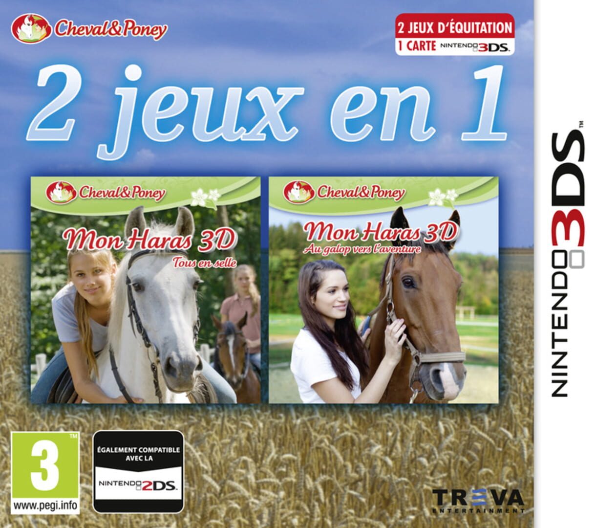 Bundle : 2 Games in 1: My Riding Stables 3D - Jumping for the Team + My Riding Stables 3D