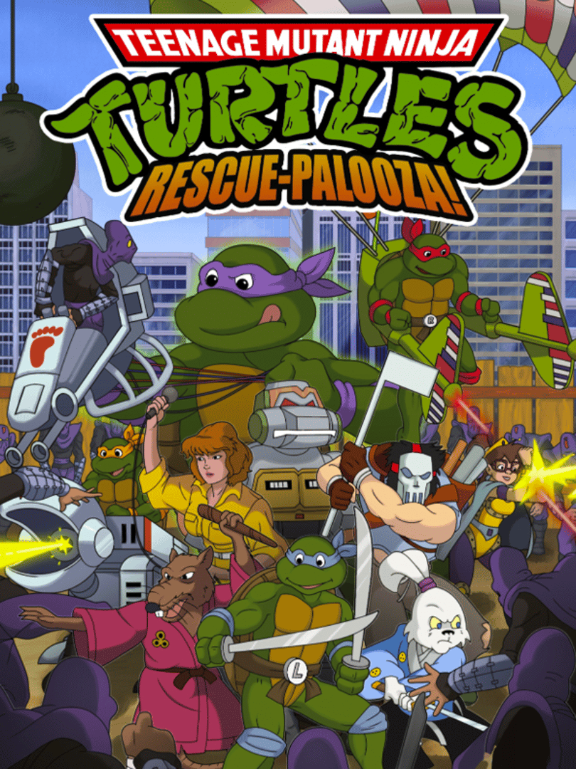 Teenage Mutant Ninja Turtles: Rescue Palooza! Cover