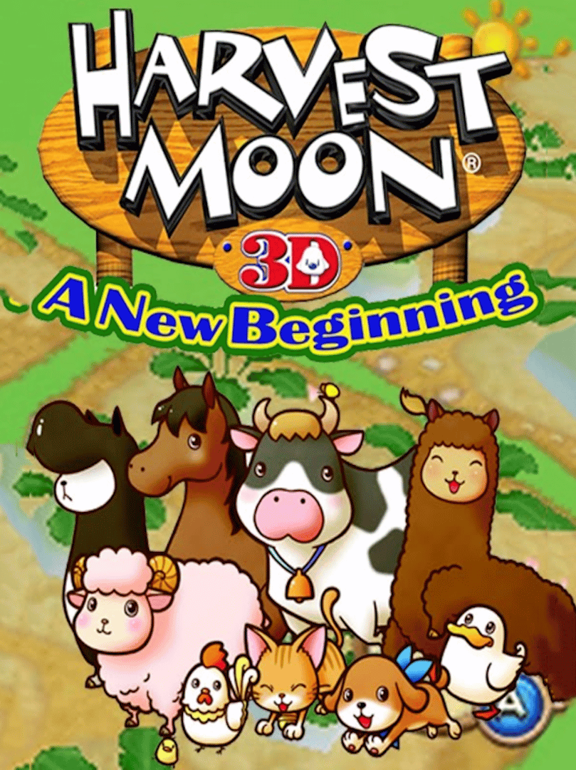 Harvest Moon: A New Beginning Cover