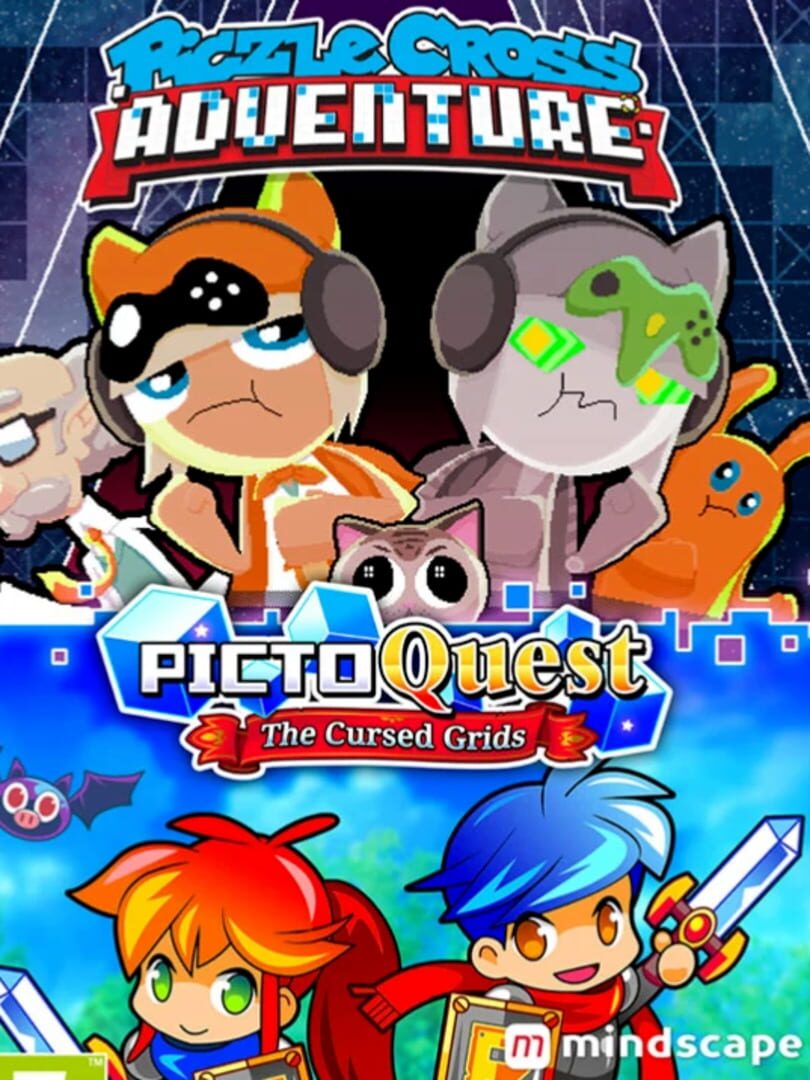 Piczle Puzzle Adventures + Picto Quest Puzzle Bundle cover art