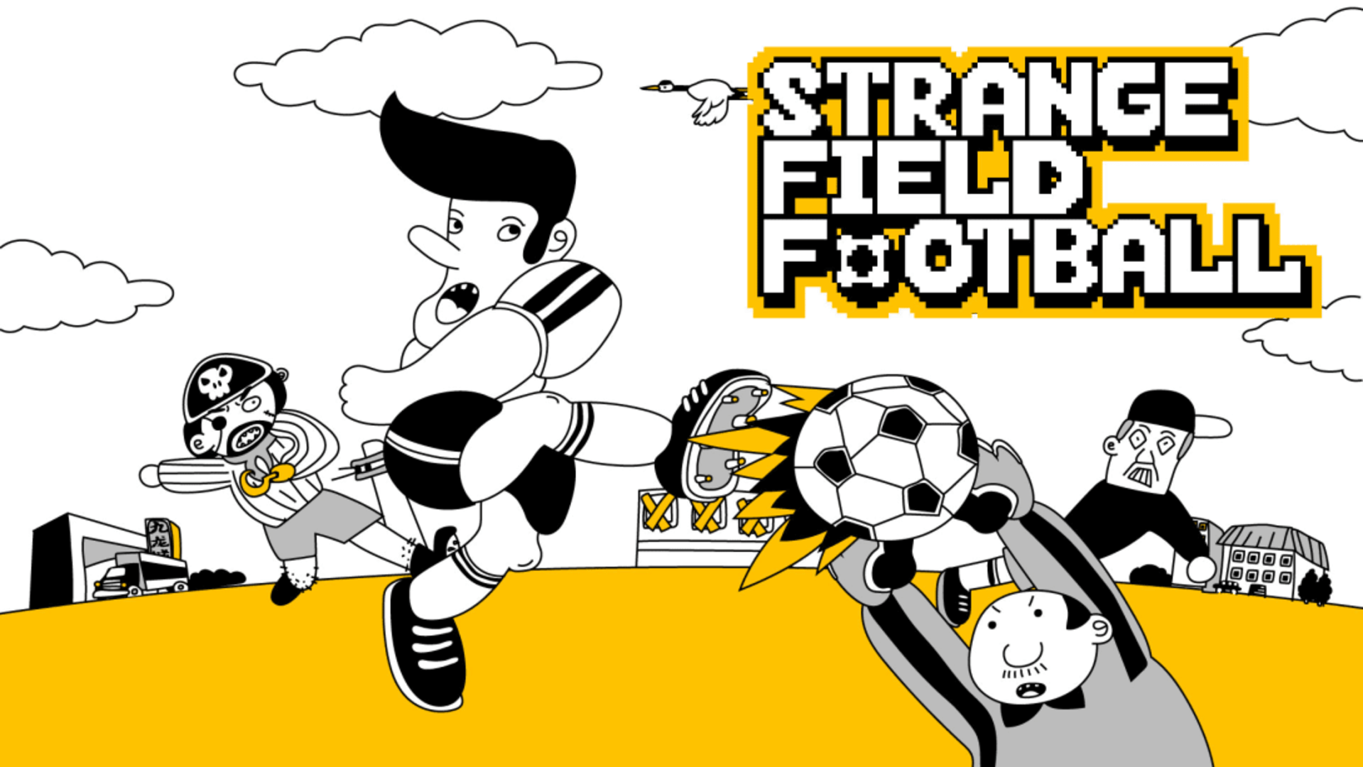 Strange Field Football Cover