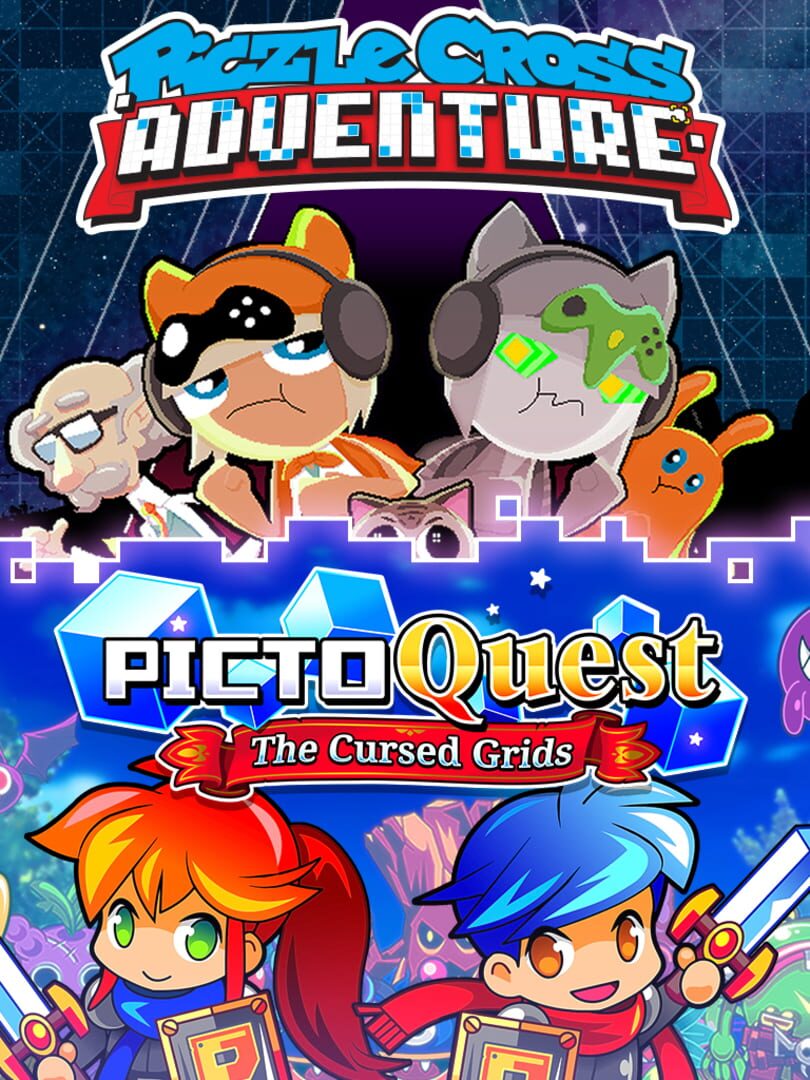 Piczle Cross Adventure + PictoQuest: The Cursed Grids cover art