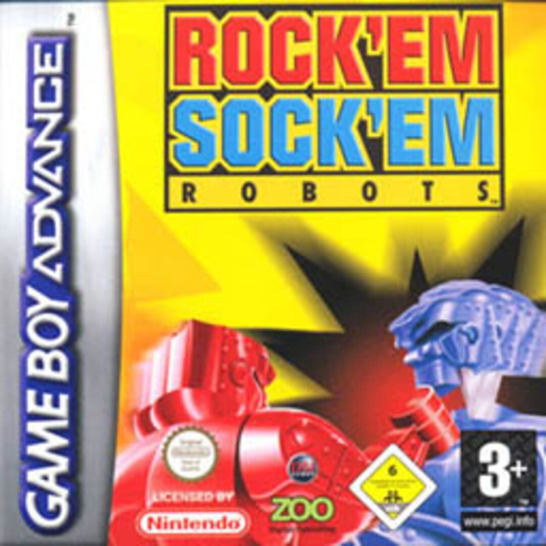 Cover image of Rock 'Em Sock 'Em Robots