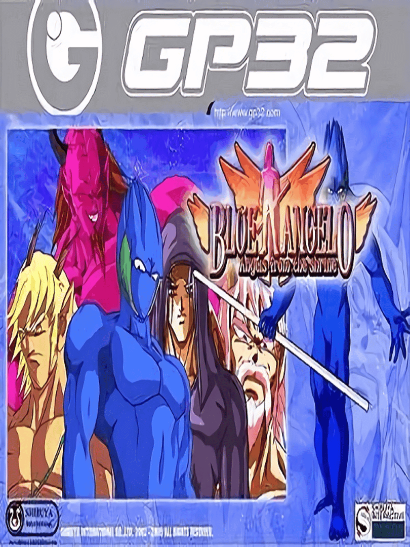 Blue Angelo: Angels from the Shrine Cover