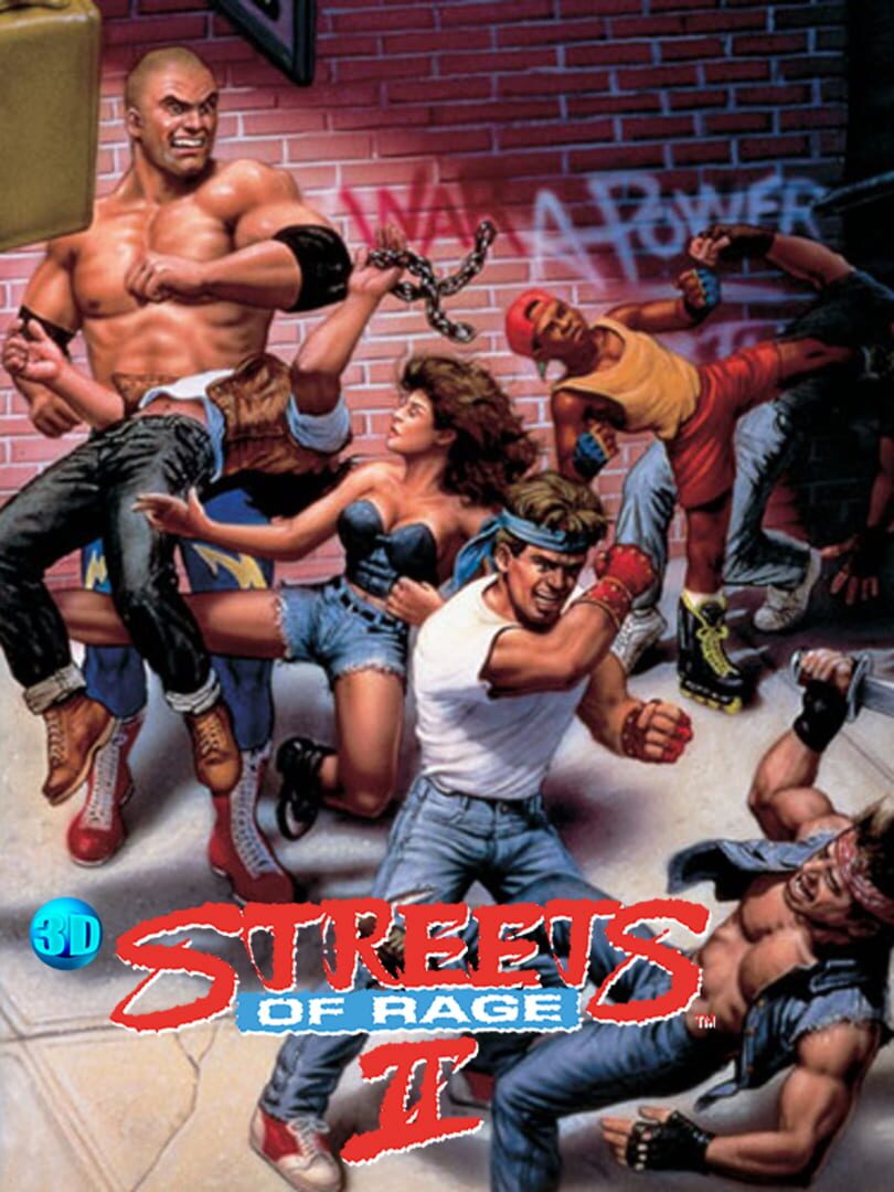 3D Streets of Rage 2 cover art