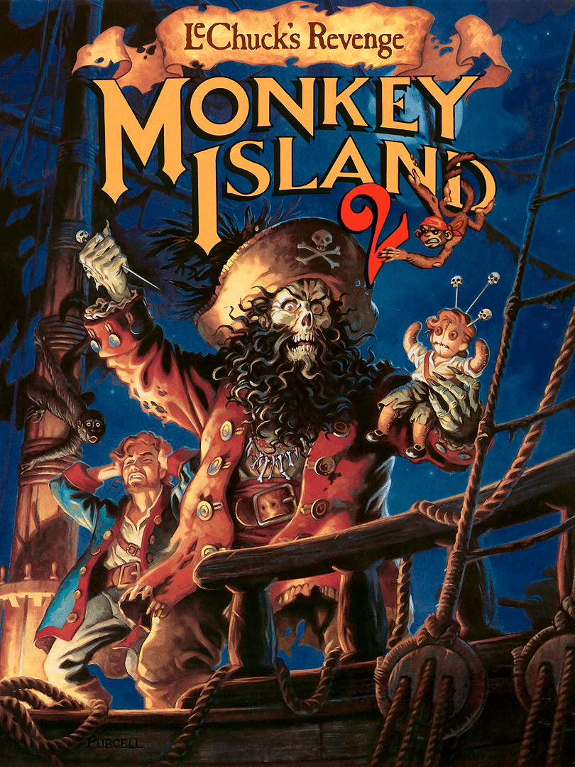 Monkey Island 2: LeChuck's Revenge Cover