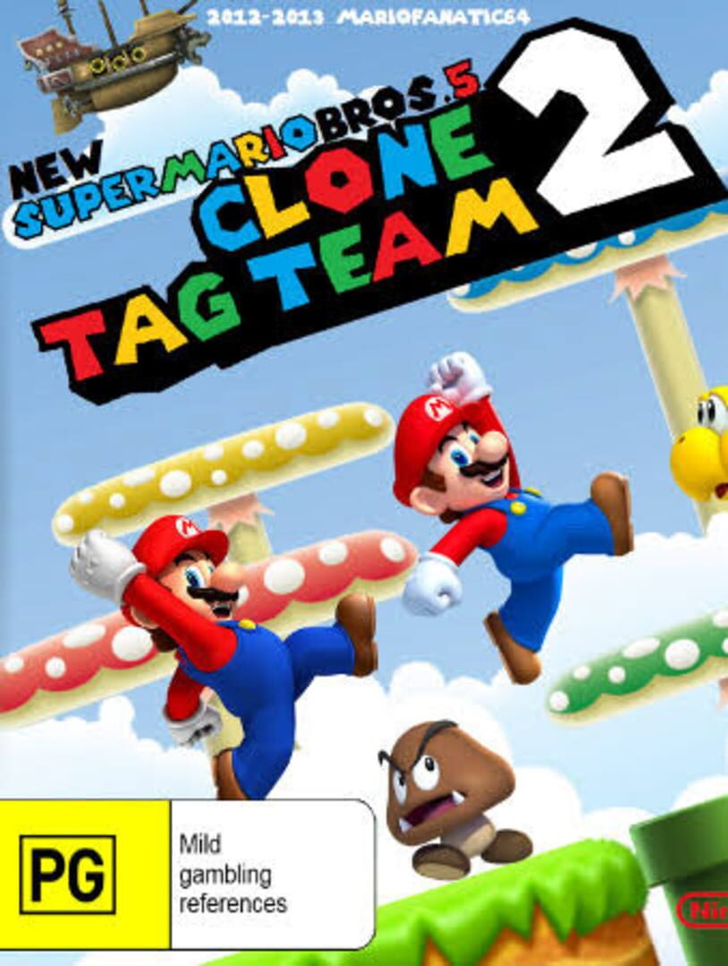 New Super Mario Bros. 5: Clone Tag Team 2 (2014)