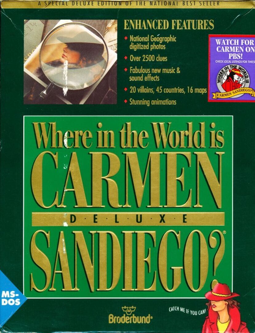 Where in the World is Carmen Sandiego?: Deluxe Edition cover art