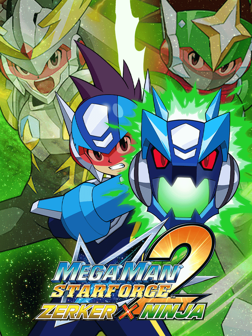 Mega Man Star Force 2: Zerker x Ninja Cover