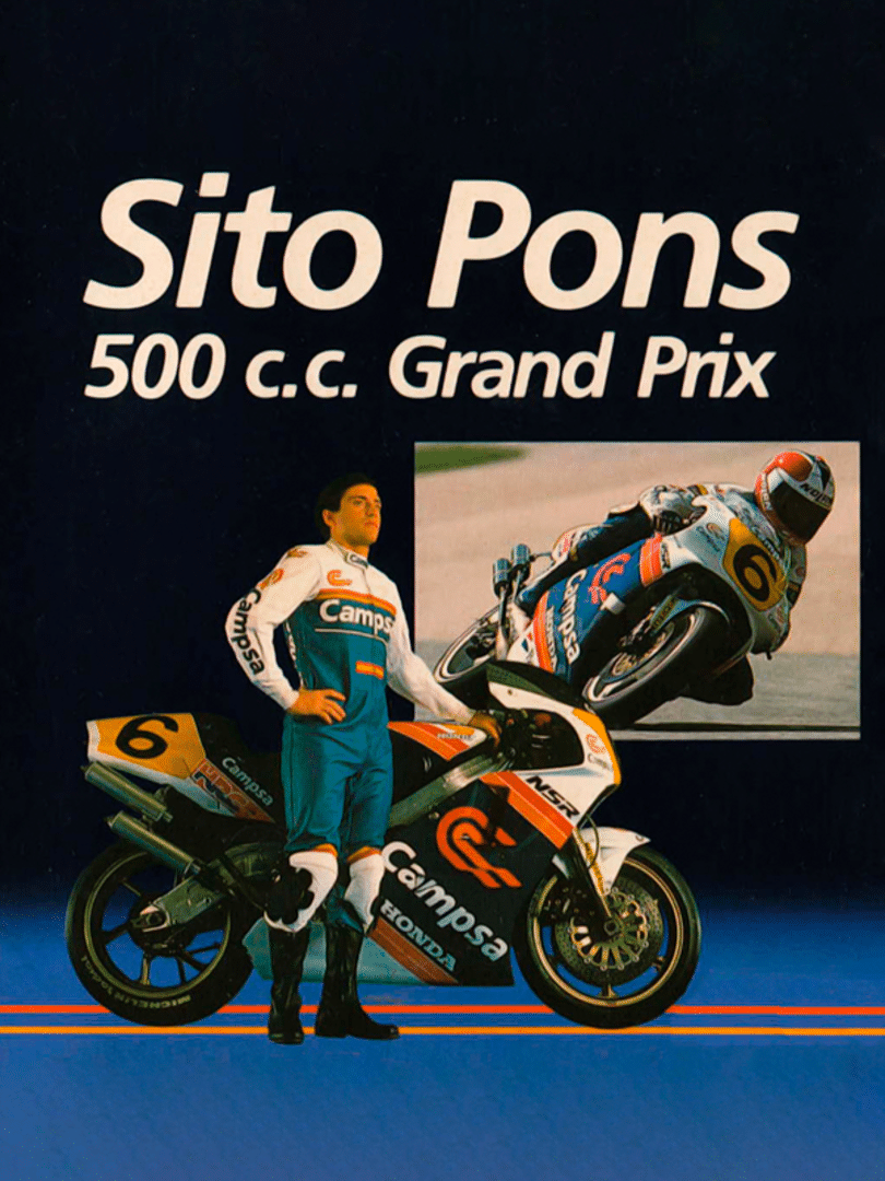 Sito Pons 500cc Grand Prix Cover