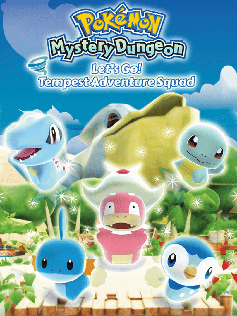 Pokémon Fushigi no Dungeon: Ikuzo! Arashi no Boukendan Cover