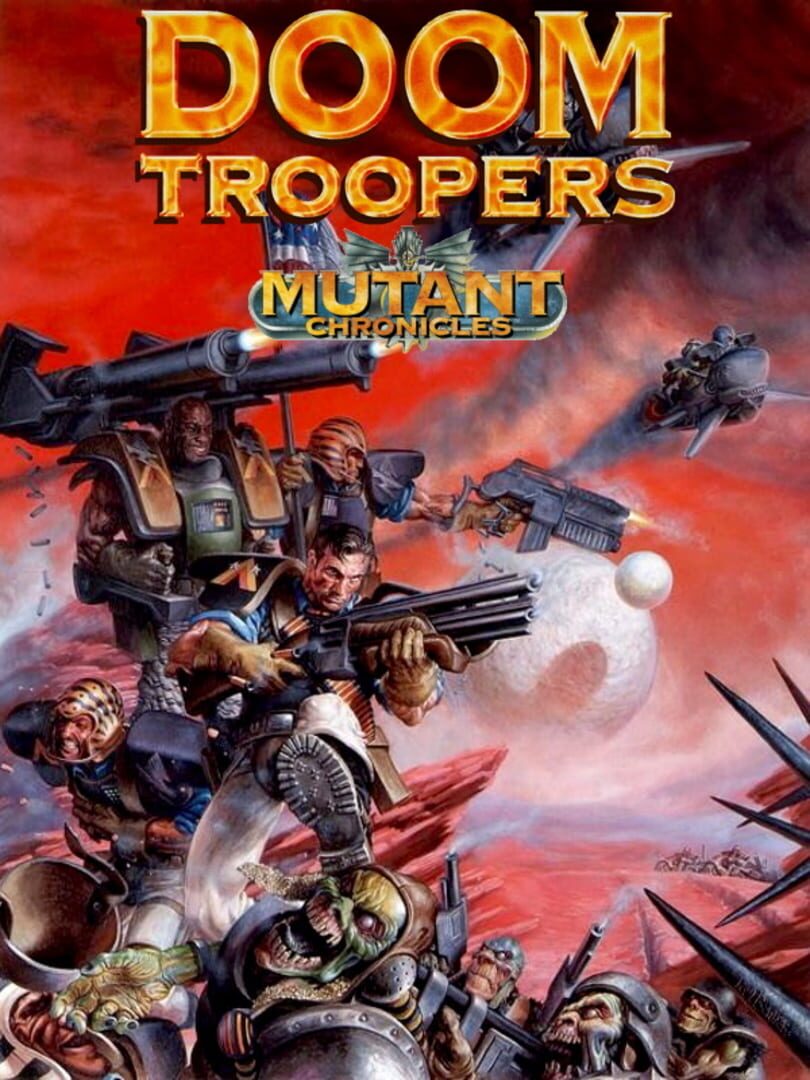 Doom troopers. Дум труперс. Doom Troopers: Mutant Chronicles. Doom Troopers Sega обложка.