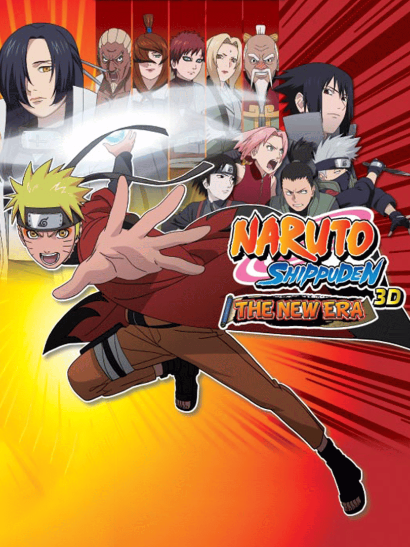Naruto Shippuden 3D: The New Era Cover