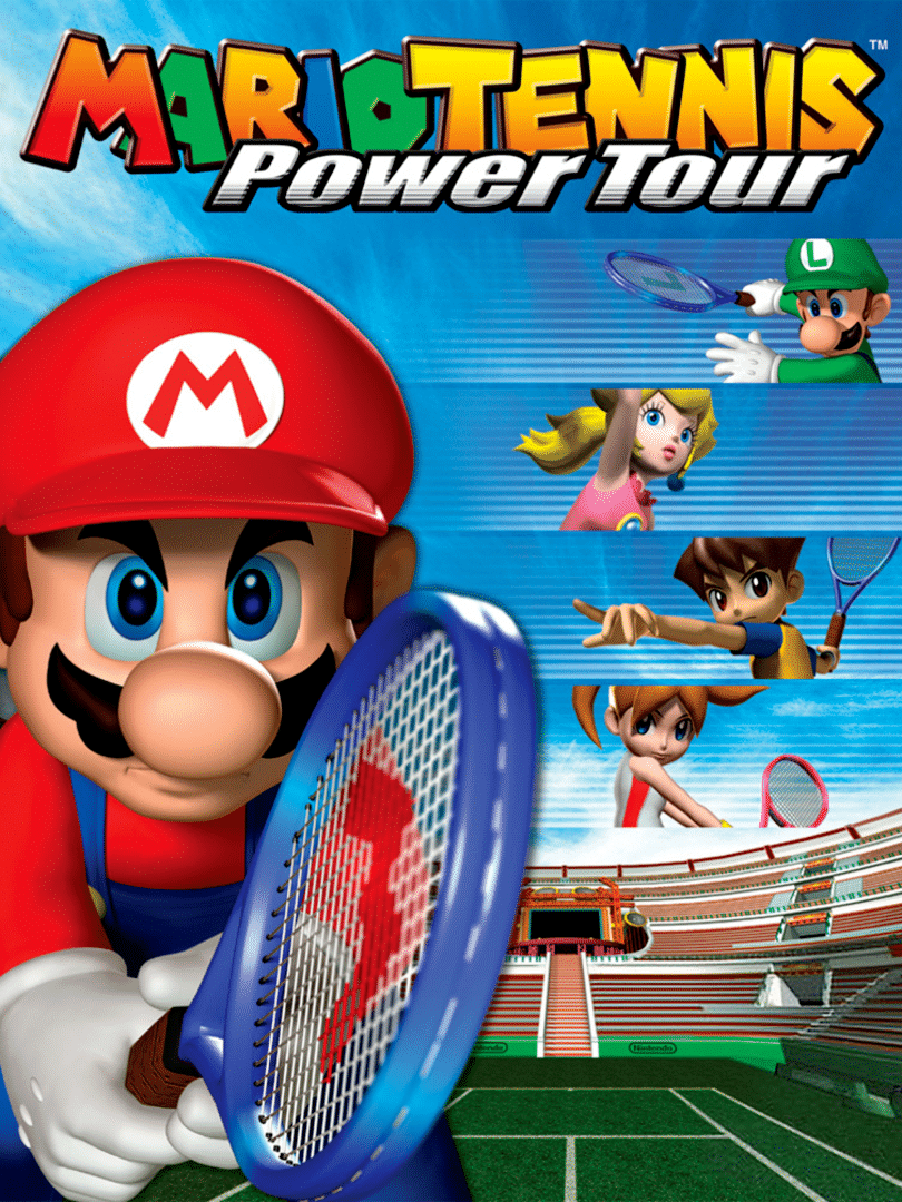 Mario Tennis: Power Tour Cover