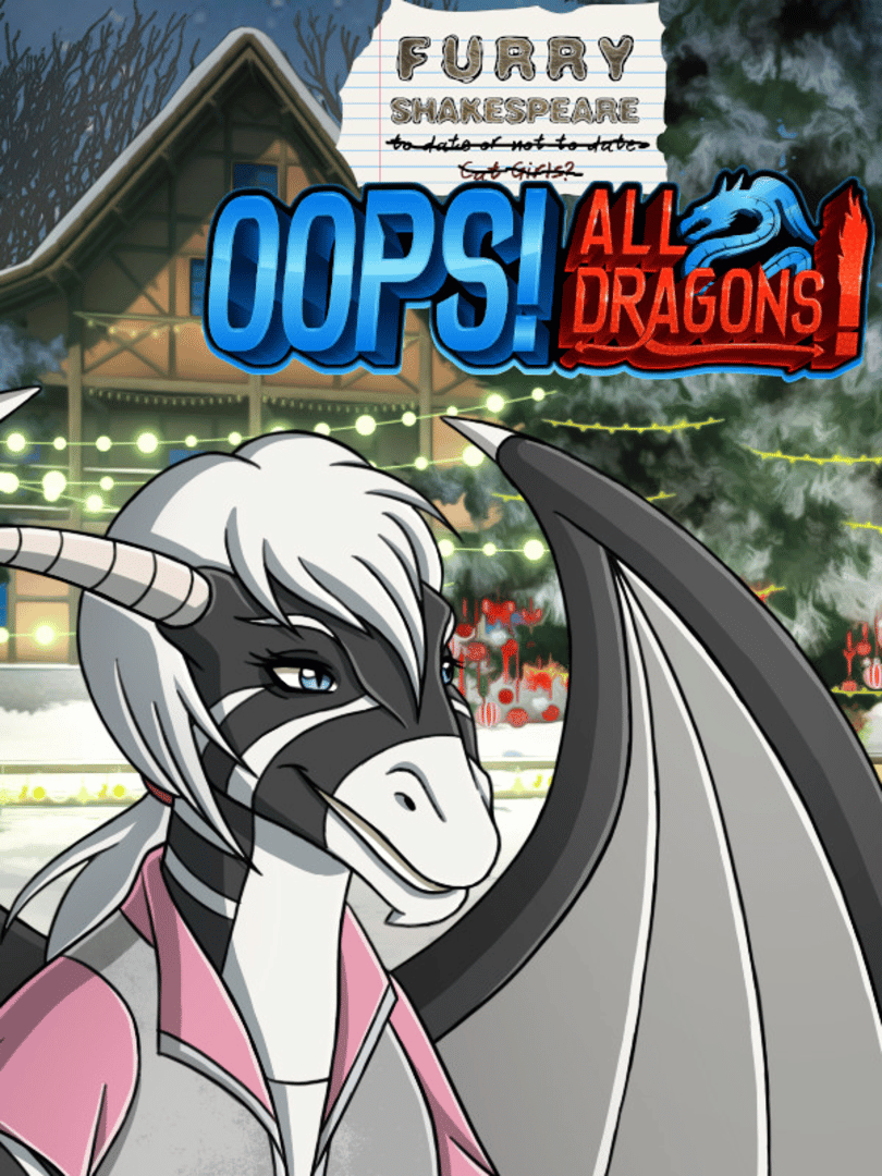 Furry Shakespeare: Oops! All Dragons! Cover