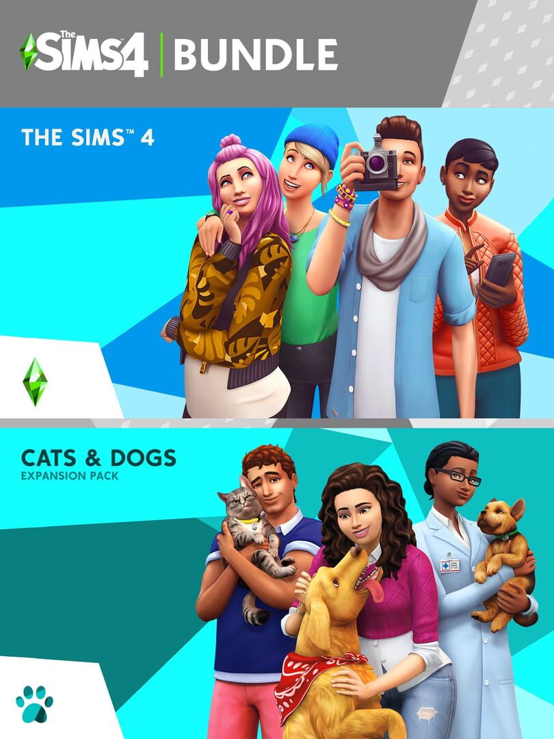 The Sims 4: Plus Cats & Dogs Bundle (2018)