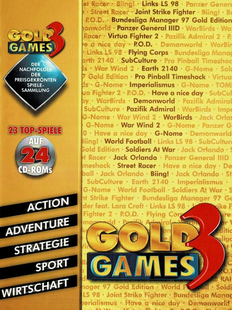 Gold Games 3 cover art