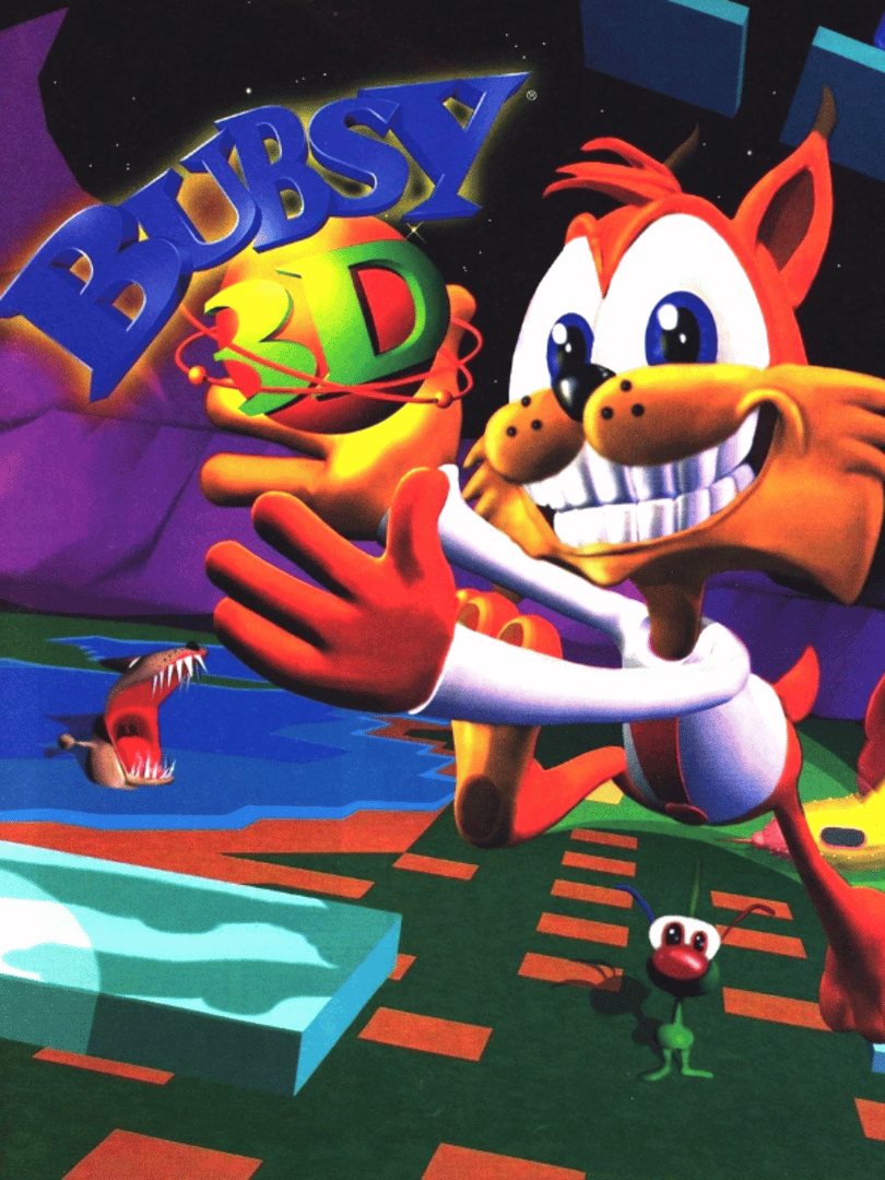 Bubsy 3D Cover
