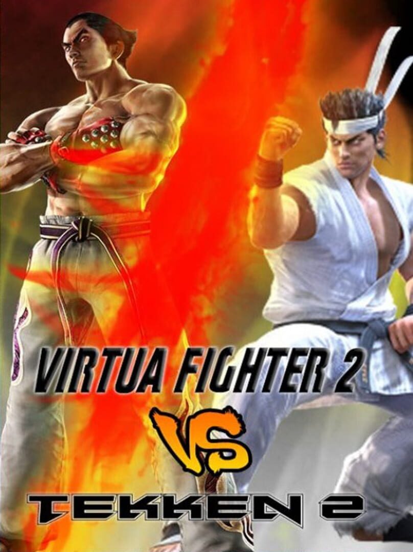 Virtua Fighter 2 vs. Tekken 2 cover art