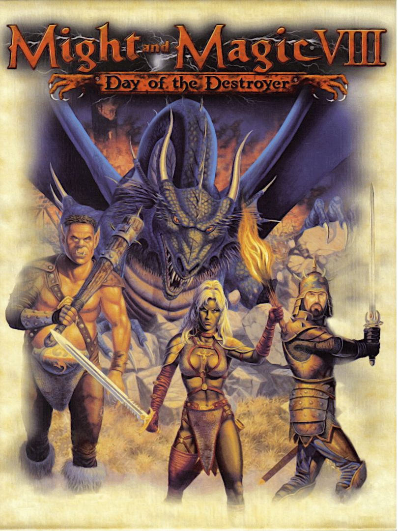 Might and Magic VIII: Day of the Destroyer Cover
