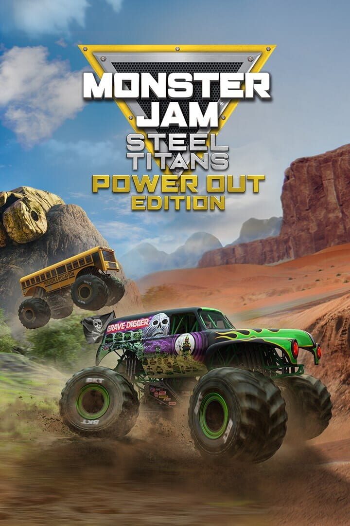 Monster Jam Steel Titans Power Out Bundle cover art