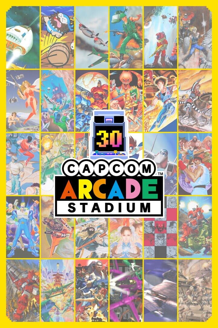 Capcom Arcade Stadium Packs 1, 2, and 3 cover art