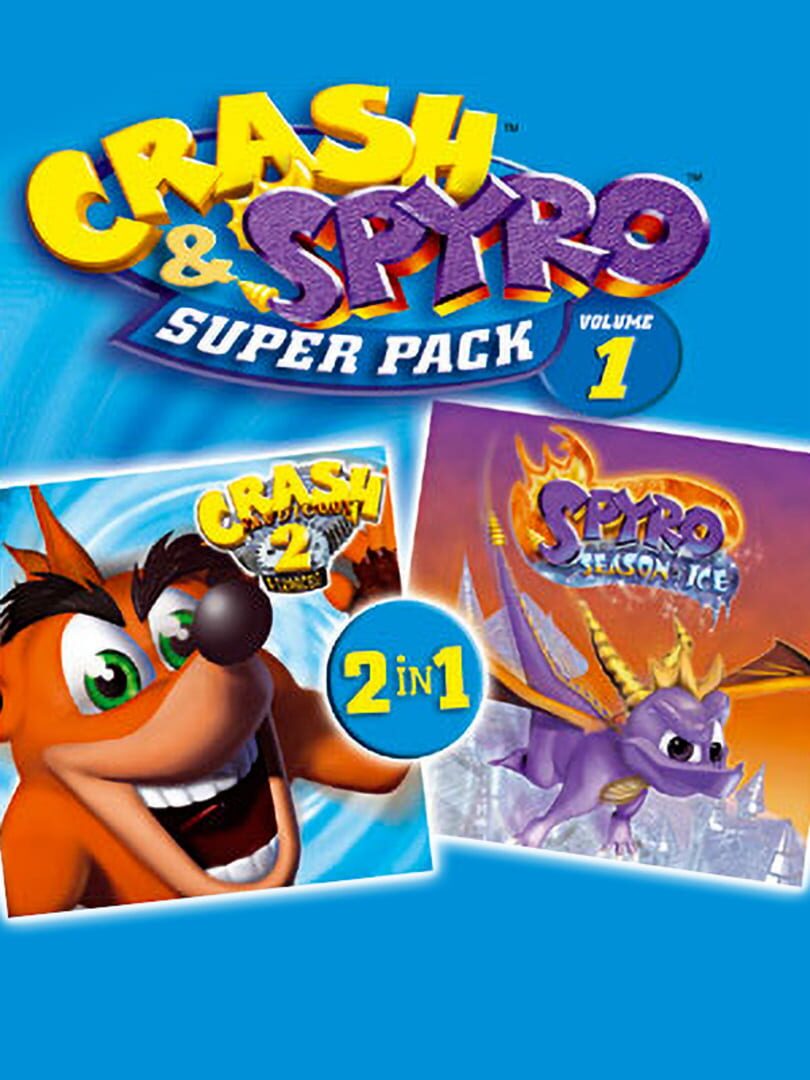 Crash & Spyro Super Pack Volume 1 cover art