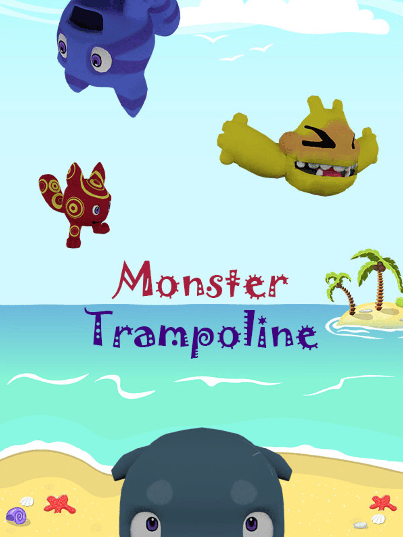 Monster Trampoline Cover