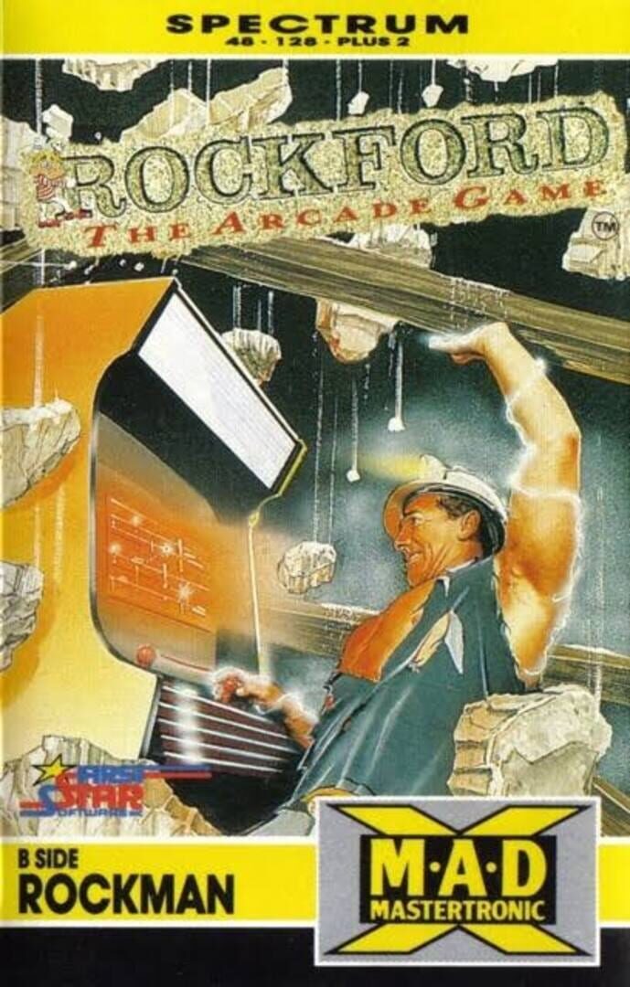 Cover image of Rockford: The Arcade Game + Rockman