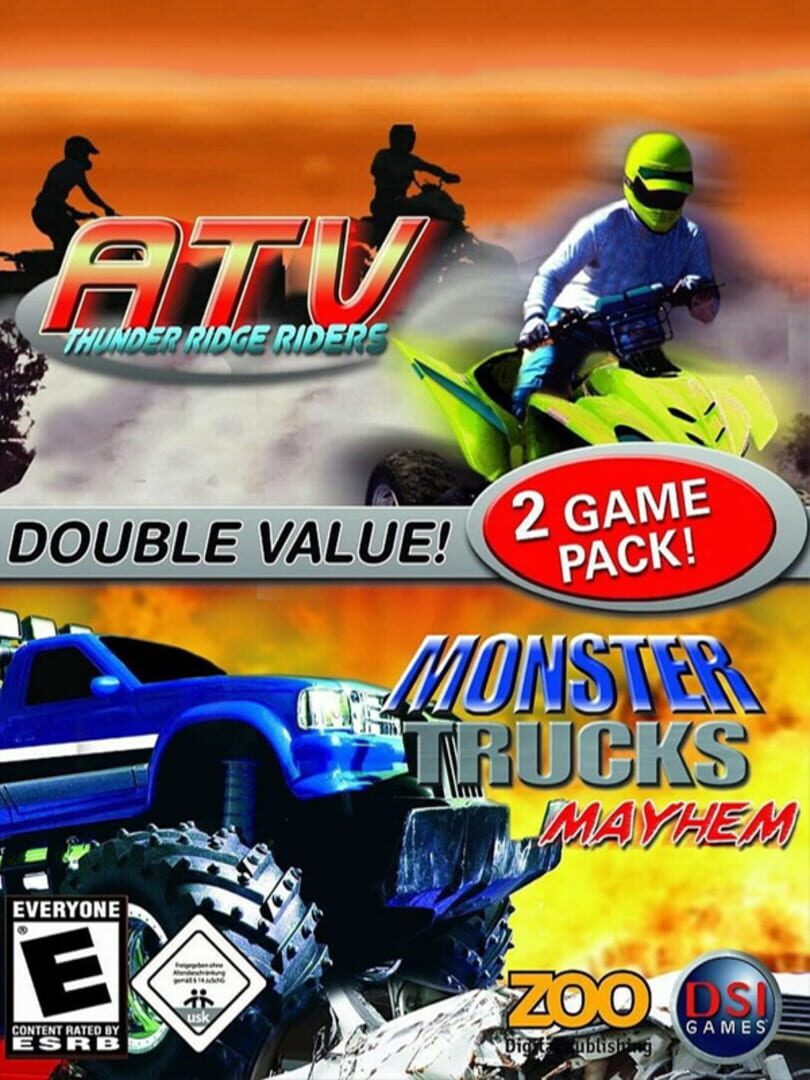 ATV: Thunder Ridge Riders / Monster Trucks Mayhem cover art